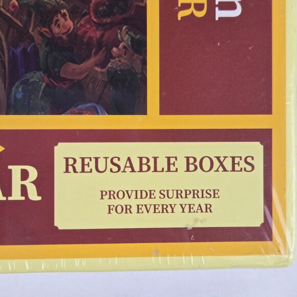 The Jigsaw Puzzle Advent Calendar Festive Fireplace Reusable Boxes Christmas - Picture 5 of 10